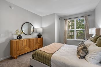 Primary Bedroom at Avant at the Arboretum Apartments in Lisle, IL 60532
